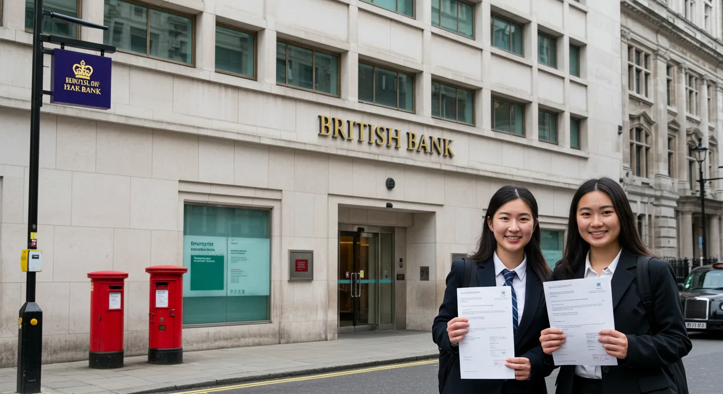 UK bank account as an international student